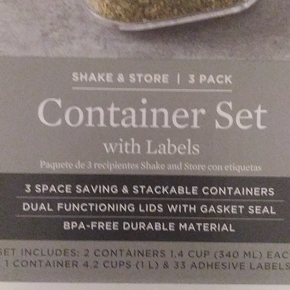 Better Homes & Gardens Container set nwot - Picture 3 of 3